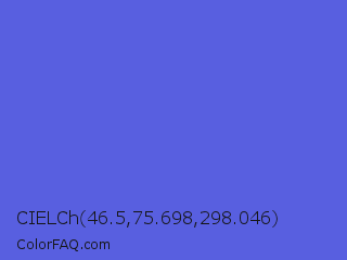 CIELCh 46.5,75.698,298.046 Color Image