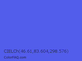 CIELCh 46.61,83.604,298.576 Color Image