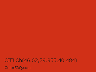 CIELCh 46.62,79.955,40.484 Color Image