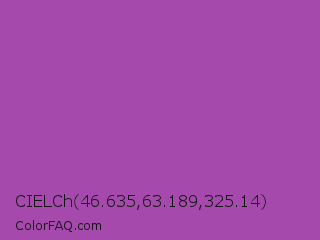 CIELCh 46.635,63.189,325.14 Color Image