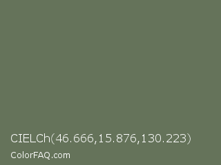 CIELCh 46.666,15.876,130.223 Color Image