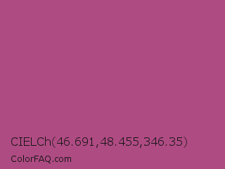 CIELCh 46.691,48.455,346.35 Color Image