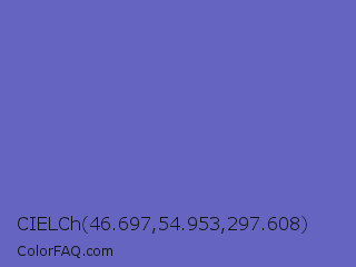 CIELCh 46.697,54.953,297.608 Color Image