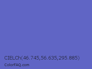 CIELCh 46.745,56.635,295.885 Color Image