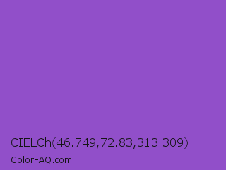 CIELCh 46.749,72.83,313.309 Color Image