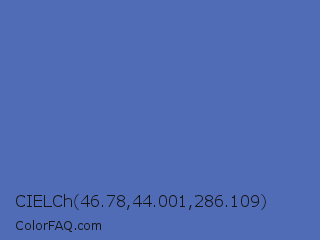 CIELCh 46.78,44.001,286.109 Color Image