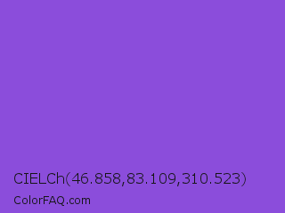 CIELCh 46.858,83.109,310.523 Color Image