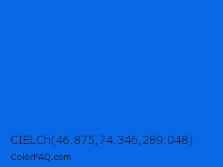 CIELCh 46.875,74.346,289.048 Color Image