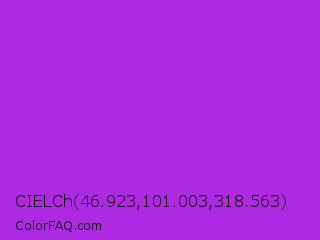 CIELCh 46.923,101.003,318.563 Color Image