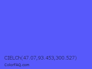 CIELCh 47.07,93.453,300.527 Color Image