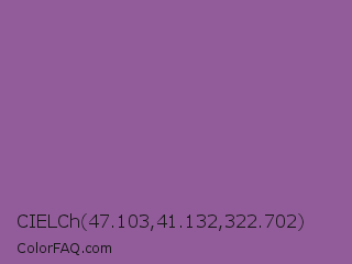 CIELCh 47.103,41.132,322.702 Color Image