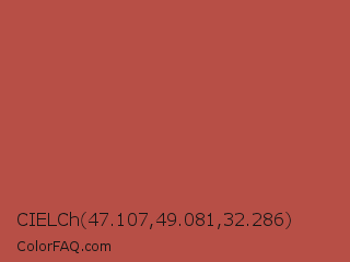 CIELCh 47.107,49.081,32.286 Color Image