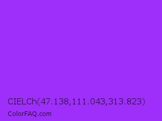 CIELCh 47.138,111.043,313.823 Color Image