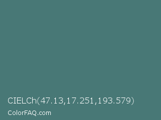 CIELCh 47.13,17.251,193.579 Color Image