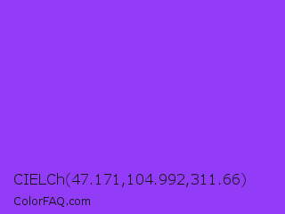 CIELCh 47.171,104.992,311.66 Color Image