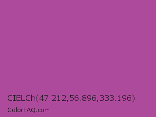 CIELCh 47.212,56.896,333.196 Color Image