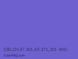 CIELCh 47.301,65.371,301.493 Color Image
