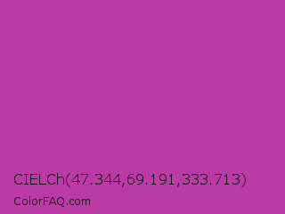 CIELCh 47.344,69.191,333.713 Color Image