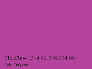 CIELCh 47.374,62.378,334.86 Color Image