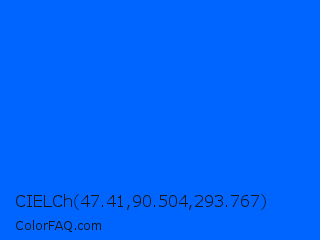 CIELCh 47.41,90.504,293.767 Color Image