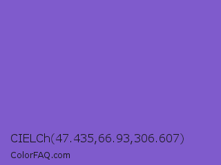 CIELCh 47.435,66.93,306.607 Color Image