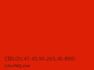 CIELCh 47.45,90.265,40.899 Color Image