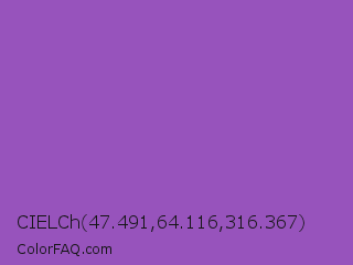 CIELCh 47.491,64.116,316.367 Color Image