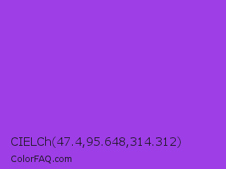 CIELCh 47.4,95.648,314.312 Color Image