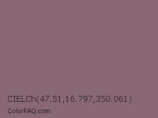 CIELCh 47.51,16.797,350.061 Color Image