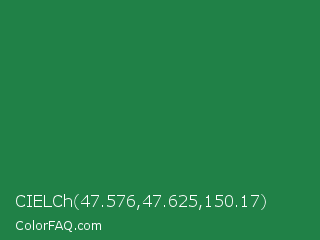 CIELCh 47.576,47.625,150.17 Color Image
