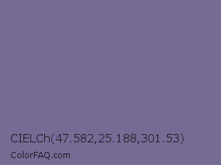 CIELCh 47.582,25.188,301.53 Color Image
