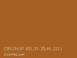 CIELCh 47.651,51.25,61.221 Color Image