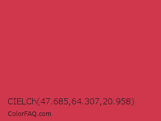 CIELCh 47.685,64.307,20.958 Color Image