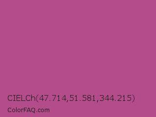 CIELCh 47.714,51.581,344.215 Color Image