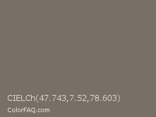 CIELCh 47.743,7.52,78.603 Color Image