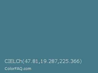 CIELCh 47.81,19.287,225.366 Color Image