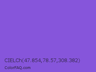 CIELCh 47.854,78.57,308.382 Color Image