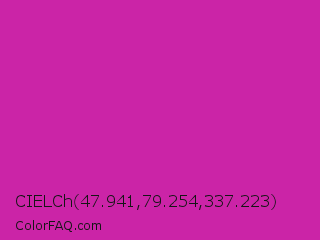 CIELCh 47.941,79.254,337.223 Color Image
