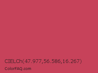 CIELCh 47.977,56.586,16.267 Color Image
