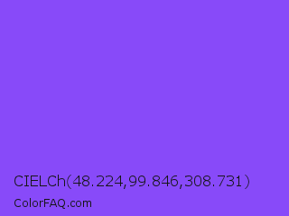 CIELCh 48.224,99.846,308.731 Color Image