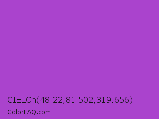 CIELCh 48.22,81.502,319.656 Color Image