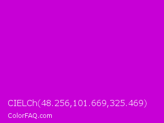 CIELCh 48.256,101.669,325.469 Color Image