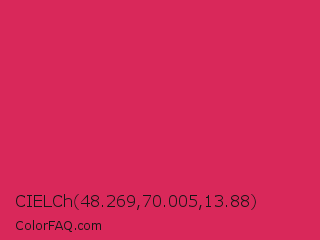 CIELCh 48.269,70.005,13.88 Color Image