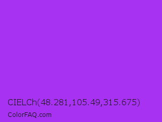 CIELCh 48.281,105.49,315.675 Color Image