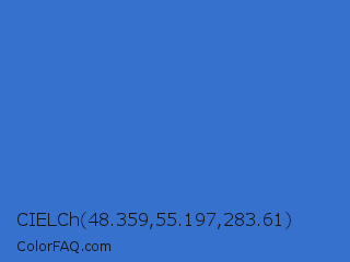 CIELCh 48.359,55.197,283.61 Color Image