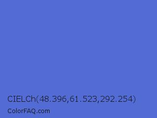 CIELCh 48.396,61.523,292.254 Color Image