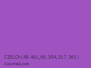 CIELCh 48.461,66.394,317.361 Color Image