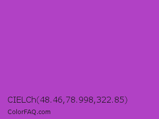 CIELCh 48.46,78.998,322.85 Color Image