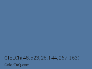 CIELCh 48.523,26.144,267.163 Color Image