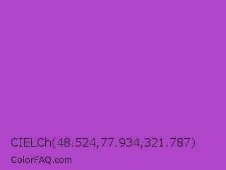 CIELCh 48.524,77.934,321.787 Color Image